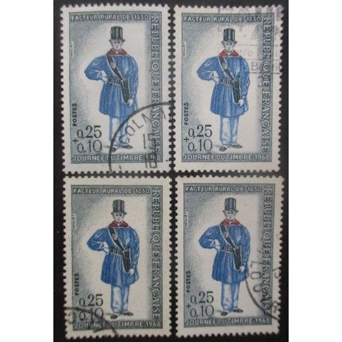 France N°1549 X 4 Oblitéré
