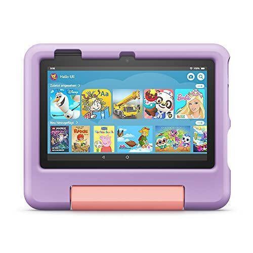 Amazon Fire 7 Kids-tablet, 7-zoll-display,16 Gb, Violett