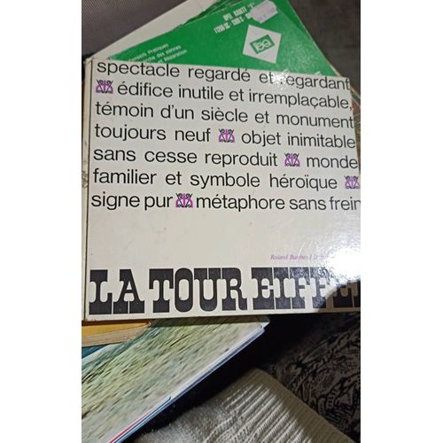 La Tour Eiffel 1964 Roland Barthes