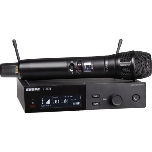 Shure SLXD24E/N8SB-J53 système micro sans fil (562 - 606 MHz)