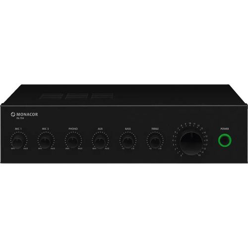 Monacor PA-704 ampli mixage mono 35 W