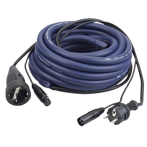 DAP FP05 câble combiné Schuko et XLR 6 m