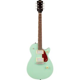 Gretsch Streamliner Jet Club Single-Cut Wraparound Mint Metallic Guitare Électrique