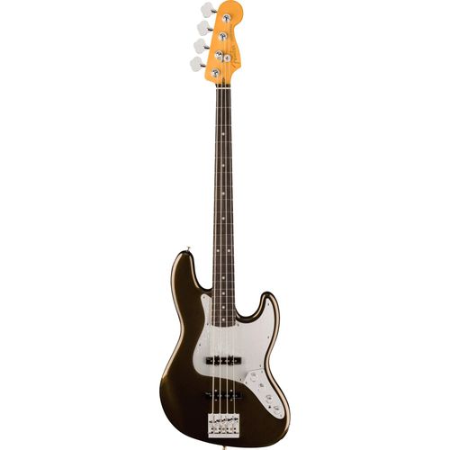 Fender American Ultra Ii Jazz Bass Eb Texas Tea Basse Électrique Avec Étui