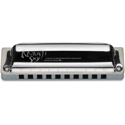 Suzuki Manji Sky M-20s Harmonica Diatonique Accordé En Do