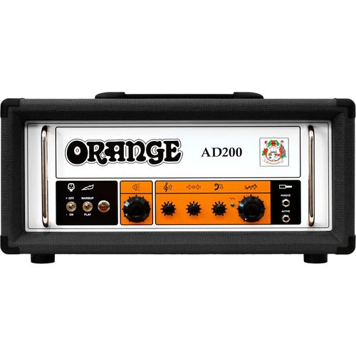 Orange Ad200-Bk Tête D'ampli Basse À Lampes Classe A/B 200 W