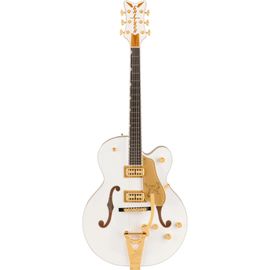Gretsch Professional Collection Falcon Hollow Body Eb White Avec Étui Gretsch G6242l Deluxe