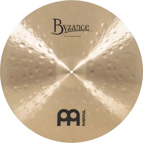 Meinl B24ehr Byzance Traditional Extra Hammered Ride Cymbale Ride 24 Pouces