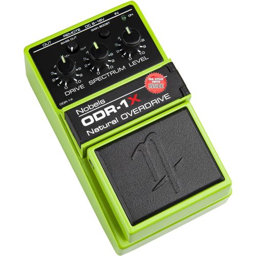 Nobels Odr-1x Pédale Overdrive Naturelle Avec Contrôle Bass Cut