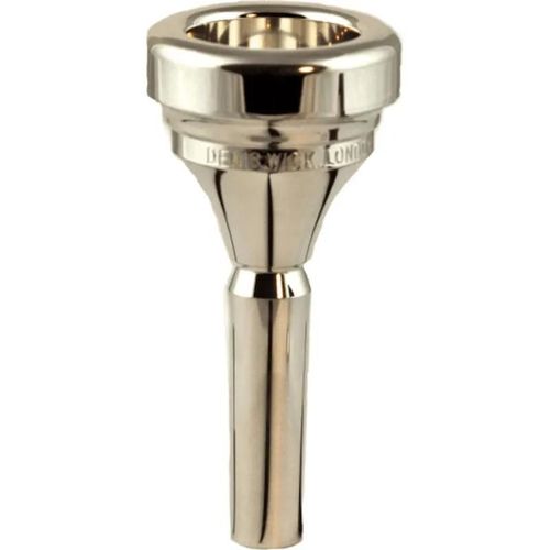 Denis Wick 52861l Classic Tuba Mouthpiece Silver Plated Embouchure Pour Tuba