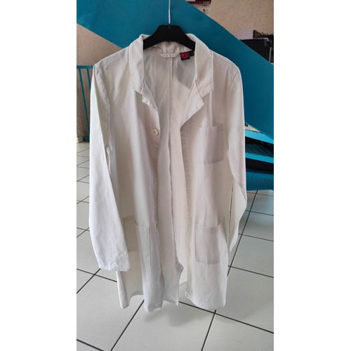 Blouse Blanche Kiabi Physique Chimie Lycée En Très Bon État