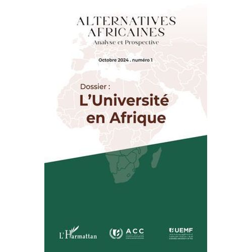 Alternatives Africaines Octobre 2024 Numéro 1