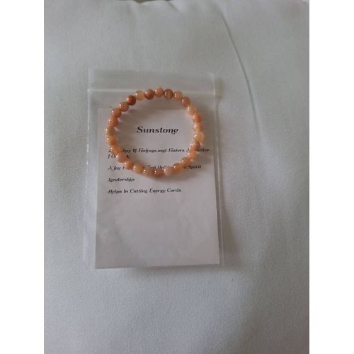 Bracelet Perles Pierre De Soleil