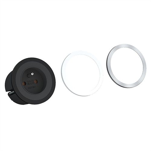 Bachmann Pix 1x Ute 3 Caches Noir, Blanc, Acier