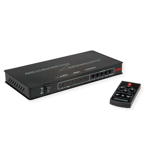 Roline Switch Hdmi 4x1 Quad Multi-viewer Seamless