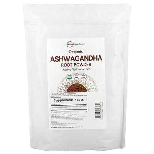 Micro Ingredients, Poudre De Racine D'ashwagandha Biologique, 907 G 