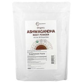 Micro Ingredients, Poudre De Racine D'ashwagandha Biologique, 907 G 