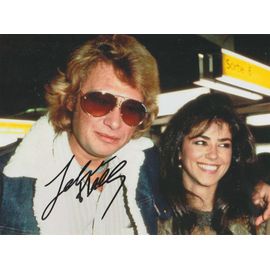 Autographe Johnny Hallyday