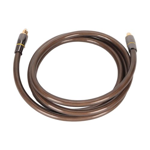 Câble de son optique à fibre optique numérique Câble de son optique professionnel plug and play pour haut-parleurs Système de cinéma maison 1,5 m / 4,9 pieds