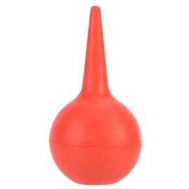 Boule de lavage d¿oreille délicate populaire 30 ml petit ventilateur d¿air aspirant le ballon soufflant (rouge)