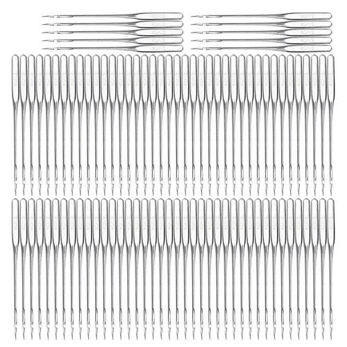 100 Pcs Haute Dureté En Acier Ménage À Coudre Aiguille Machine À Coudre Accessoires Fourniturestype 12