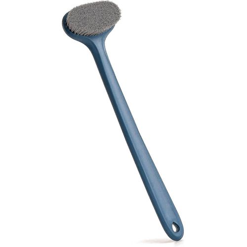 Laveur De Dos Pour Douche Pour Hommes Femmes Âgées, Brosse De Bain, Brosse Corporelle (Bleu) (1pc) 
