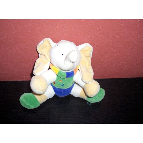 Doudou Elephant Assis Nicotoy