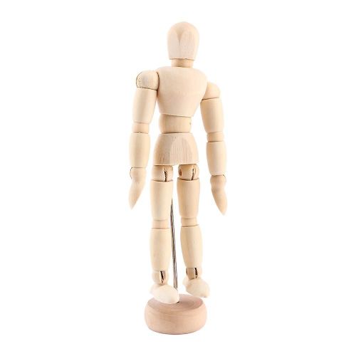 Art Class Figure En Bois Homme Manikin Mannequin Bois Modèle Mobile Affichage Artisanat 5.5inch