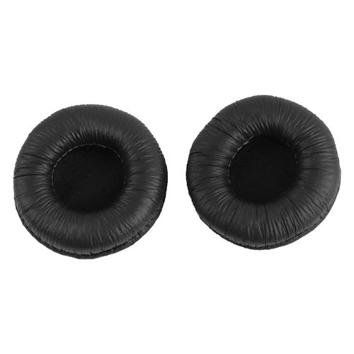 Coussinets d¿oreille de remplacement Housse de coussin d¿oreille en mousse respirante améliorée pour casque rond de 55 mm / 2,2 pouces