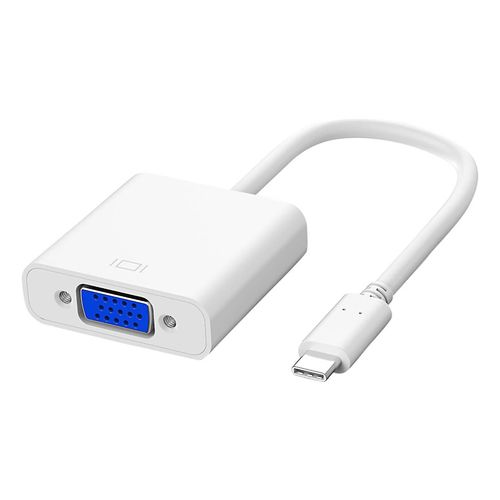 Adaptateur USB C vers VGA multifonctionnel Convertisseur d¿adaptateur de type C vers VGA