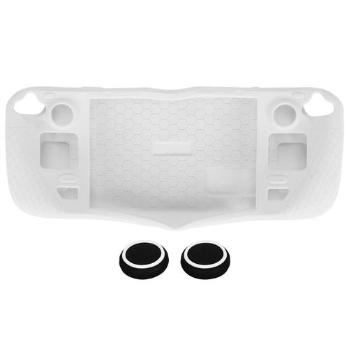 Étui De Protection Pour Console De Jeu Épaissi Antichoc Housse De Protection En Silicone Pour Steam Deck Beige