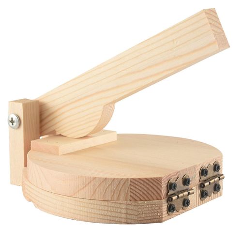 Bois Tortilla Presse Dumpling Skin Maker Presser Chapati Roti Taco Corn Maker Pressing Tools Cuisine
