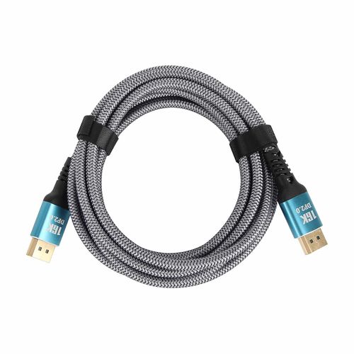 Câble Displayport 2.0 DVI HD Adaptateur Ligne 16K à 60Hz pour Ordinateur TV Projecteur Moniteur3m/3.3yd