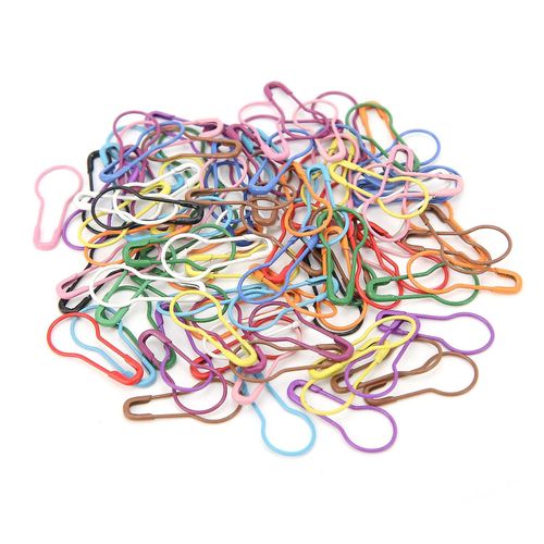 Épingles À Nourrice Ménage Pour L¿Artisanat Couture Vêtement Fixation Finition Couettes Fabrication De Bijoux100pcs Couleur Forme Calebasse