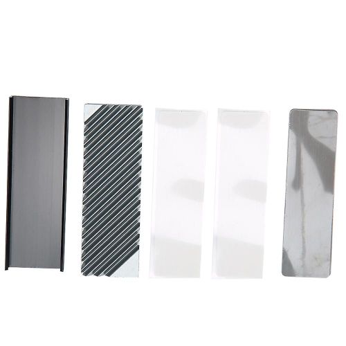 M.2 Dissipateur Thermique Refroidissement 2280 Disque Dur Simple Face Conductivité Thermique Accessoires Informatiques (Noir)