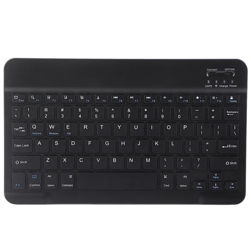 Clavier Bluetooth sans fil 10 pouces léger ultra-large pour Android IOS / Windows (noir)