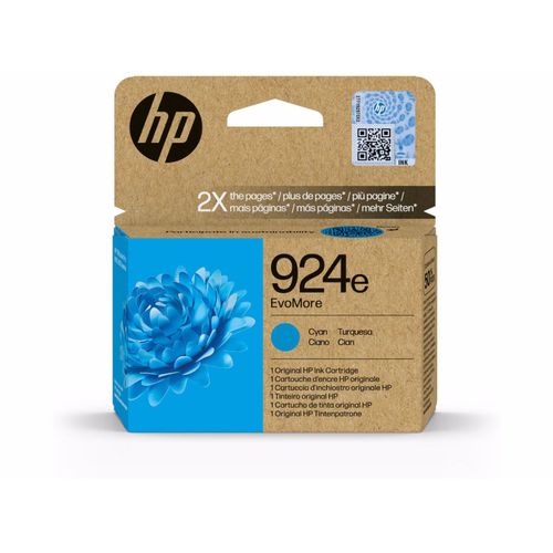 Hp Tinte 924e Evomore Cyan Bis Zu 800 Seitren
