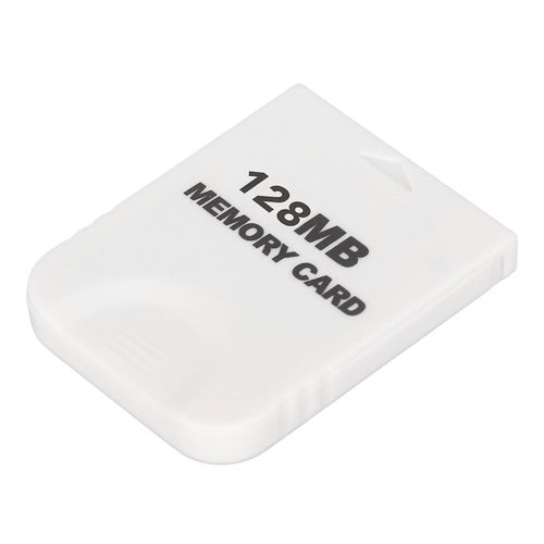 Pour Wii Carte Mémoire Haute Vitesse Plug And Play Blanc Carte Mémoire De Jeu Pour Accessoires De Console De Jeu 128mb (2043blocs)
