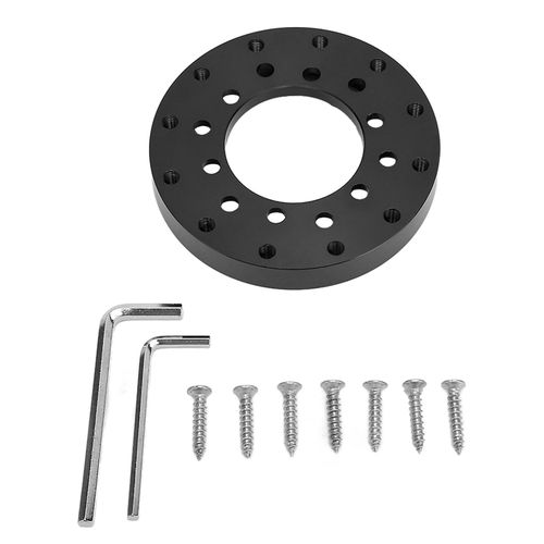 Plaque d¿adaptation de volant de 73 mm en alliage d¿aluminium pour Logitech G25 G27 pour Sparco