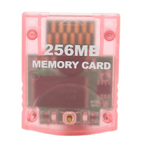 Pour Gamecube Carte Mémoire Plug And Play Console De Jeu Haute Vitesse Carte Mémoire Pour Console Wii 256mb (4086blocks)