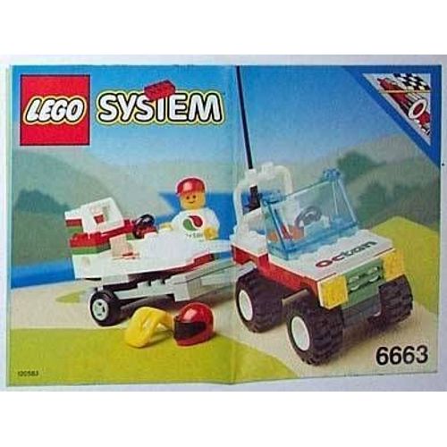 LEGO Collection Racer - 6663 - 4X4 remorquant bateau