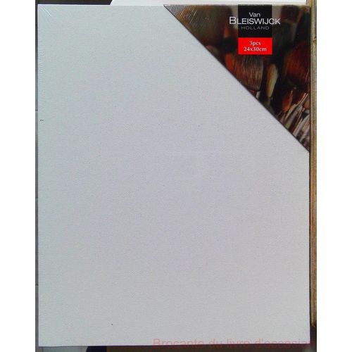 Toile À Peindre 24 X 30 Cm - Pack De 3 - 3 Pcs (1)