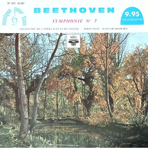 Beethoven - Orchestre De L'opera D'état De Vienne Direction: Hans Swarowsky ‎– Symphonie N°7