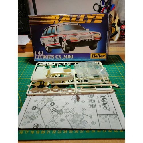 Maquette Heller 1/43 : Citroen Cx 2400 Rallye-Heller