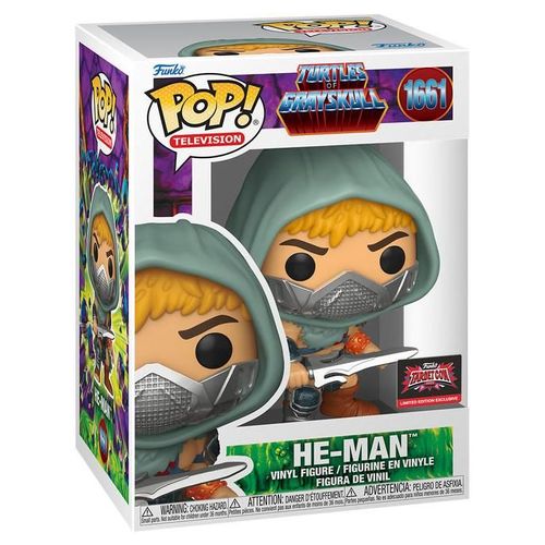 Figurine Funko Pop - Les Maîtres De L'univers N°1661 - Musclor (Tortues Ninja) (84494)