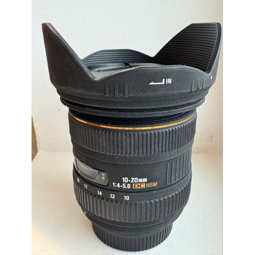 Objectif Sigma 10-20 f/1:4-5.6 monture Nikon dx 