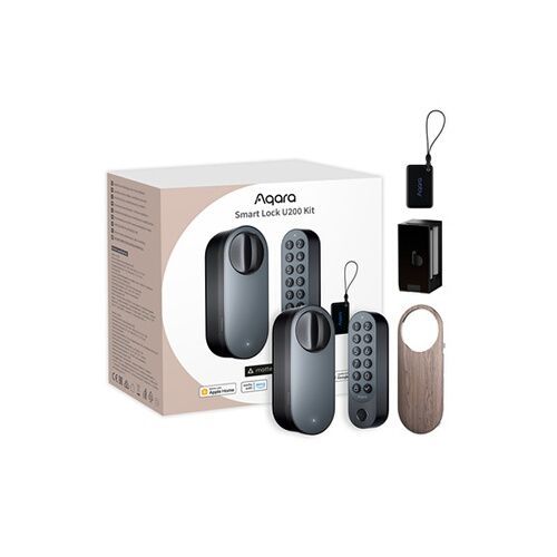 Serrure connectée Aqara Kit Clavier Smart Lock U200 Matter (Over Thread) - Noir