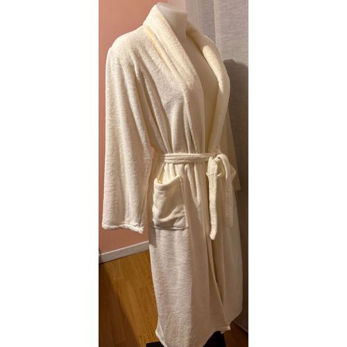 Robe De Chambre Peignoir Polaire Mixte Doux Taille U