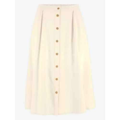 Jupe Estivale 70% Coton - - Écru