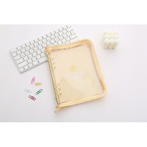 Classeur Mignon A5/A6 Mon Journal Agenda,Carnet De Notes Et Cartes Photo À Faire Soi-Même,Cadeau Pour Livre,Papeterie Scolaire,Nouvel Arrivage 2023 - Type Yellow-A6